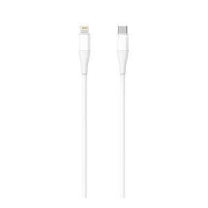 Зарядно за кола TNB, USB Type C, 20 W, кабел USB Type C - Lightning, дължина 1 m