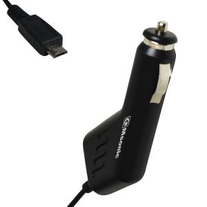 Зарядно устройство Msonic, за автомобилна запалка, с вграден micro-USB кабел