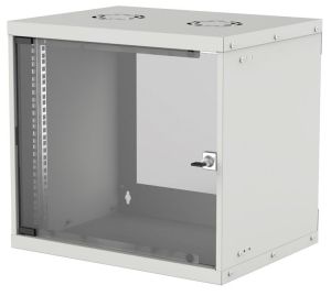 Комуникационен шкаф SOHO 12U 19 със стъклена врата