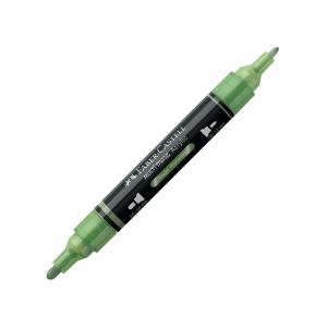 Faber-Castell Акрилен маркер Multimark, № 298, сивозелен металик