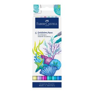 Faber-Castell Маркер Goldfaber Aqua Dual, Seashell, 6 броя