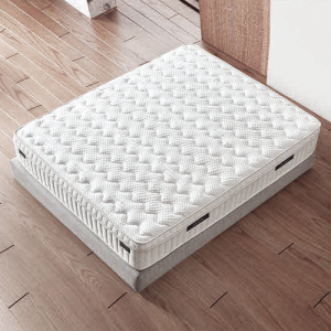 Тапицирана спалня с матрак ASTRA 140 x 200 - перла SY