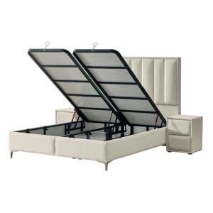 Тапицирана спалня с матрак MINI MOONLIGHT 140 х 200 - бежов 02