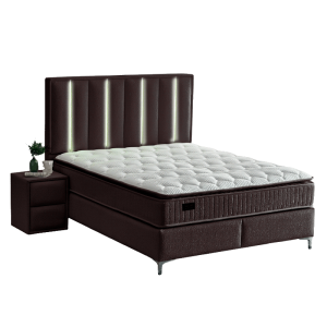 Тапицирана спалня с матрак MINI MOONLIGHT 160 х 200 - антрацит 680