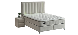 Тапицирана спалня с матрак MINI MOONLIGHT 180 х 200 - крем 01