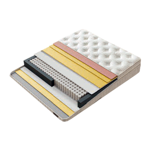 Тапицирана спалня с матрак MINI PUZZLE 180 х 200 - бежов 04