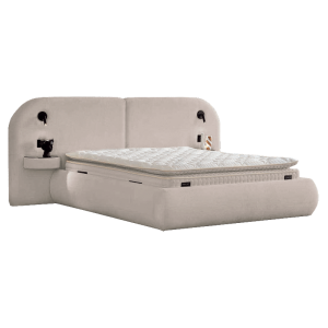 Тапицирана спалня с матрак ELYSIA 160 х 200 - мистичен пясък 28