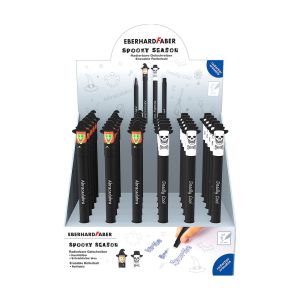 Eberhard Faber Ролер Halloween, изтриваем, 0.7 mm, синьо мастило, 30 броя в дисплей