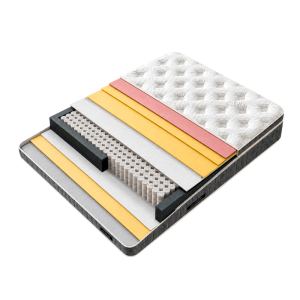 Тапицирана спалня с матрак MINI PUZZLE 160 х 200 - антрацит 18