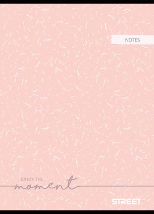 Тетрадка Street, А4, бели листа, 54л, Notes