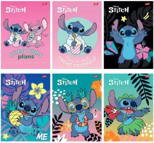 Тетрадка License, А4, бели листа, 54л, LILOSTITCH
