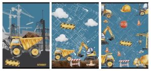 Тетрадка Street, А4, бели листа, 54л, CONSTRUCT