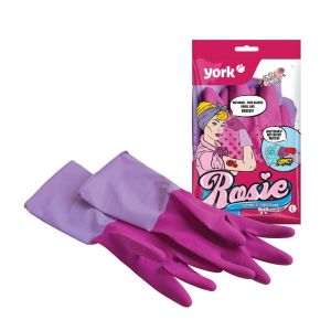 Ръкавици York Rosie, домакински, ароматизирани, L