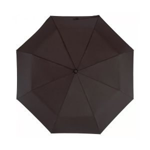 Office 1 Чадър, сгъваем, open-close, с гумирана дръжка, 97 cm, черен