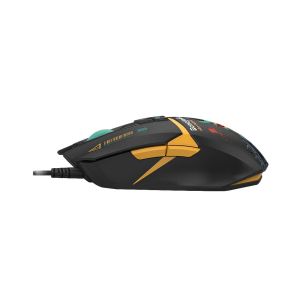 Мишка Bloody Renegade Midnight W63 Max, с кабел, геймърска