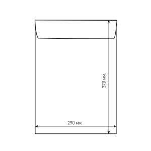 Airpoc Плик с въздушни мехурчета H/18, 370 x 290 mm, със самозалепваща лента, бял