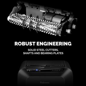 Шредер за унищожаване на документи Fellowes Automax 80M, Soho, Mini-Cut, P-4, 17 L, черен