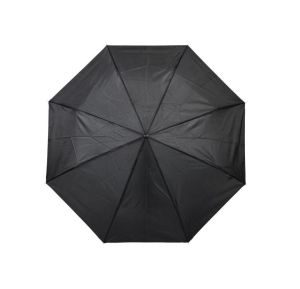 Office 1 Чадър, сгъваем, с пластмасова дръжка, 96 cm, черен