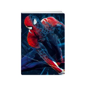 Disney Тетрадка Spiderman Motion, A5, малки квадратчета 5 x 5 mm, офсетова хартия, 20 листа