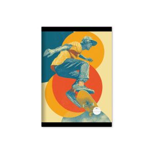 Тетрадка, A5, широки редове, офсетова хартия, мека корица, 80 листа, дизайни за момче