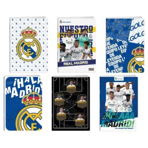 Тетрадка Best Buy Real Madrid Premium, A5, широки редове, офсетова хартия, 50 листа