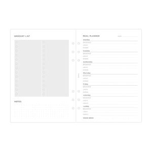 Filofax Пълнител за органайзер Minimal, А5, за хранене
