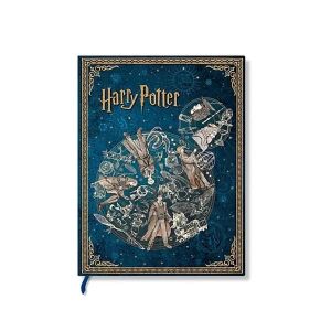 Paperblanks Тефтер Legends of Hogwarts, Mini, твърда корица,нелиниран, 88 листа