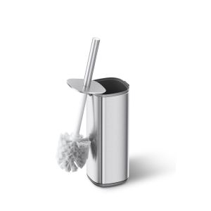 Четка за тоалетна Eko Sterling, 9.8 х 10.5 х 37.6 cm, инокс