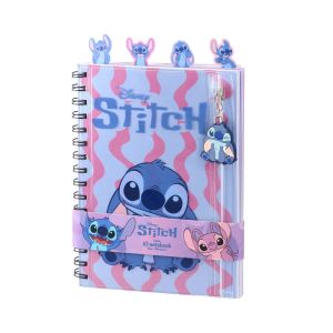 Тефтер Best Buy Squish, Stitch, A5, широки редове, офсетова хартия, със спирала, 100 листа