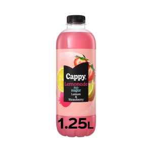 Cappy Лимонада Zero, лимон и ягода, 1.25 L