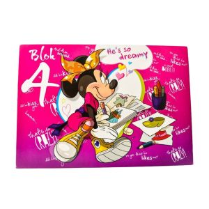 Скицник Best Buy, Minnie Mouse, N4, 10 листа, асорти