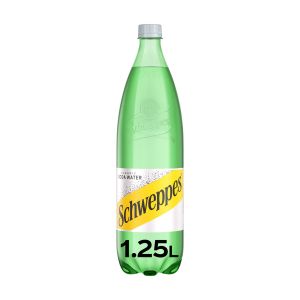 Schweppes Клуб сода, 1.25 L, в пластмасова бутилка