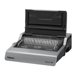 Машина за подвързване Fellowes Galaxy-E, електрическа, с пластмасова спирала, A4, до 500 листа