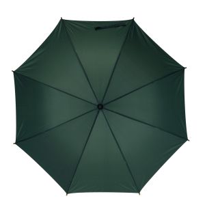Office 1 Чадър, автоматичен, с извита дървена дръжка, 103 cm, тъмнозелен
