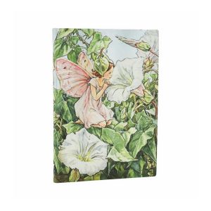 Paperblanks Тефтер Bindweed Fairy, Mini, широки редове, мека корица, 104 листа