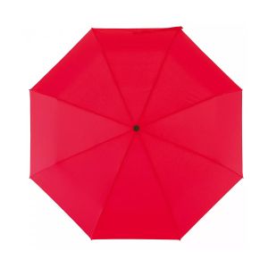 Office 1 Чадър, сгъваем, open-close, с гумирана дръжка, 97 cm, червен
