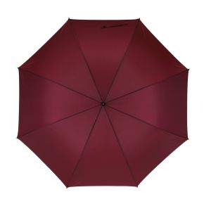 Office 1 Чадър, автоматичен, с извита дървена дръжка, 103 cm, бордо