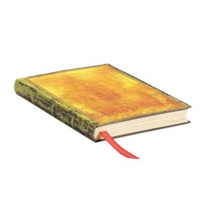Paperblanks Тефтер Ochre, Mini, широки редове, мека корица, 104 листа