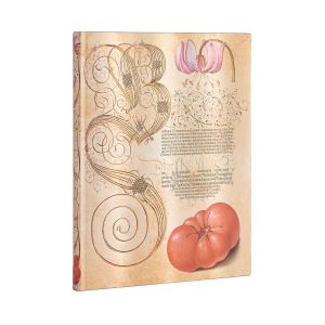 Paperblanks Тефтер Lily&Tomato, 180 х 230 mm, широки редове, мека корица, 88 листа