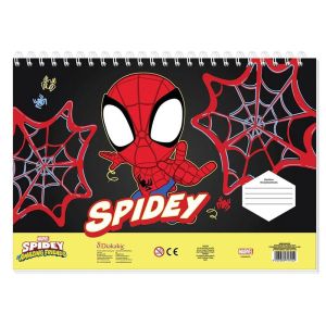 Скицник Diakakis Spidey, спирала, 40л