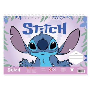 Скицник Diakakis Lilo&Stitch , спирала, 40л