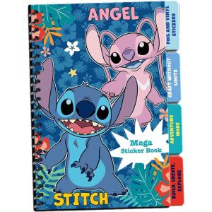 Книжка със стикери Diakakis Lilo&Stitch