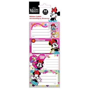 Етикети за тетрадка Minnie 2, 20бр/пак