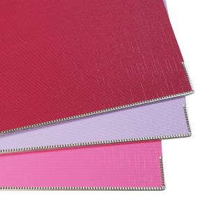 Colori Класьор, 8 cm, PP, с метален кант, несглобен, розов, 50 броя