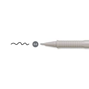 Faber-Castell Тънкописец Ecco Pigment, 0.6 mm, черен