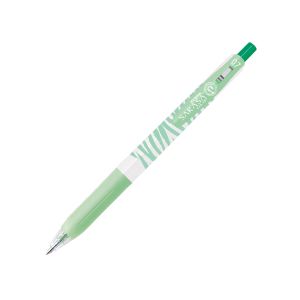 Zebra Гел ролер Pastel Stripes, 0.7 mm, зелен