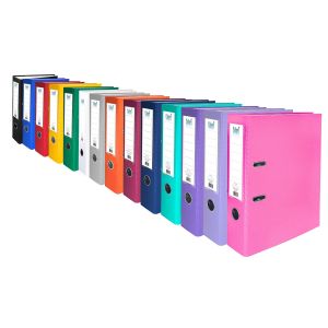 Colori Класьор, 8 cm, PP, несглобен, сив, 50 броя