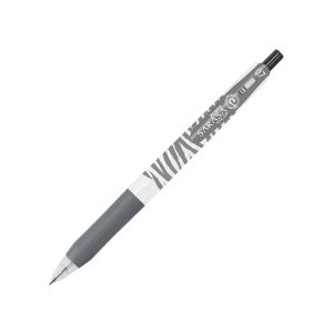 Zebra Гел ролер Pastel Stripes, 0.7 mm, черен