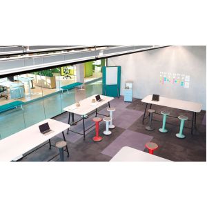 Табуретка Interstuhl Up 100U, кръгла, мента