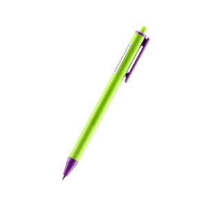Химикалка Sazio Sunrise, автоматична, неонова, 0.7 mm, асорти